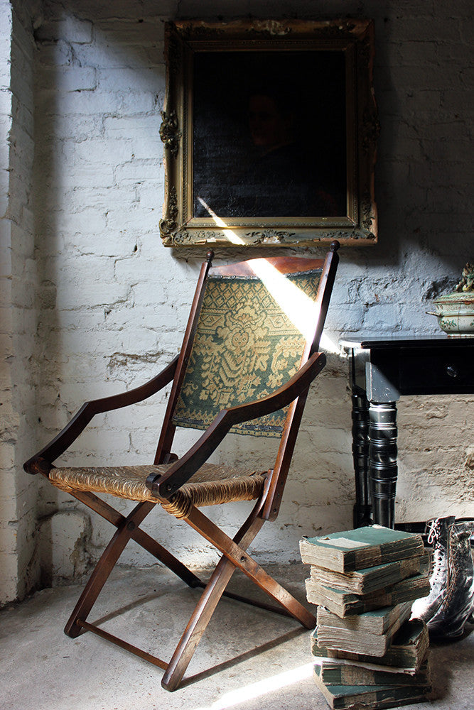 A Charming c.1900 Arts & Crafts Period Oak Open Armchair