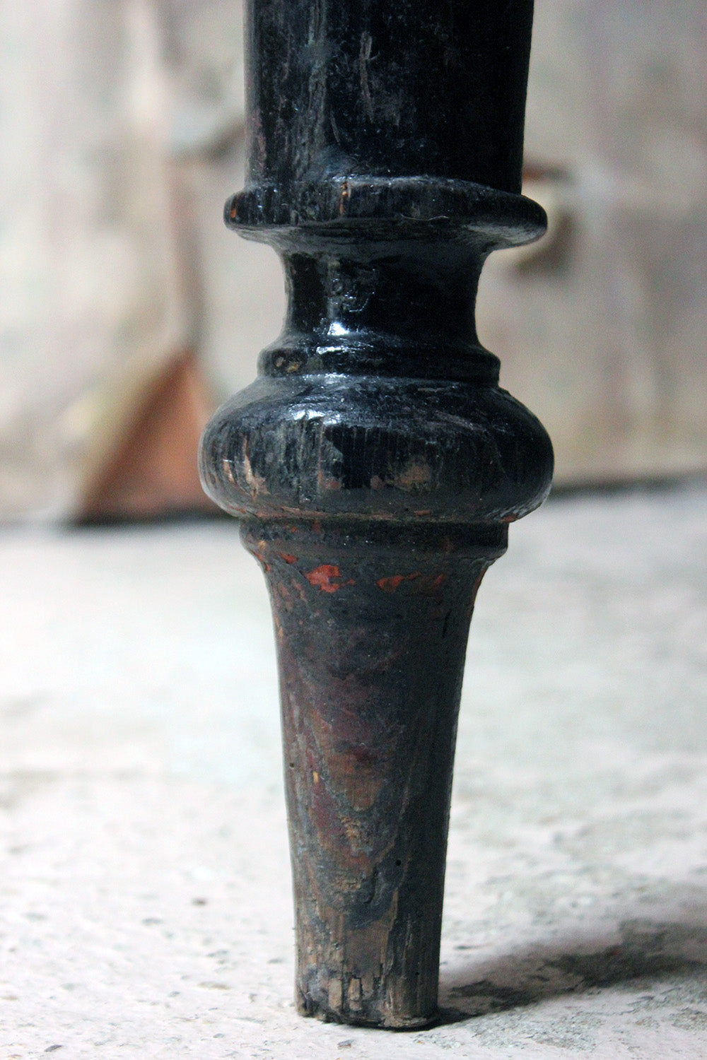 A 19thC Painted Pine Cricket Table c.1850-70