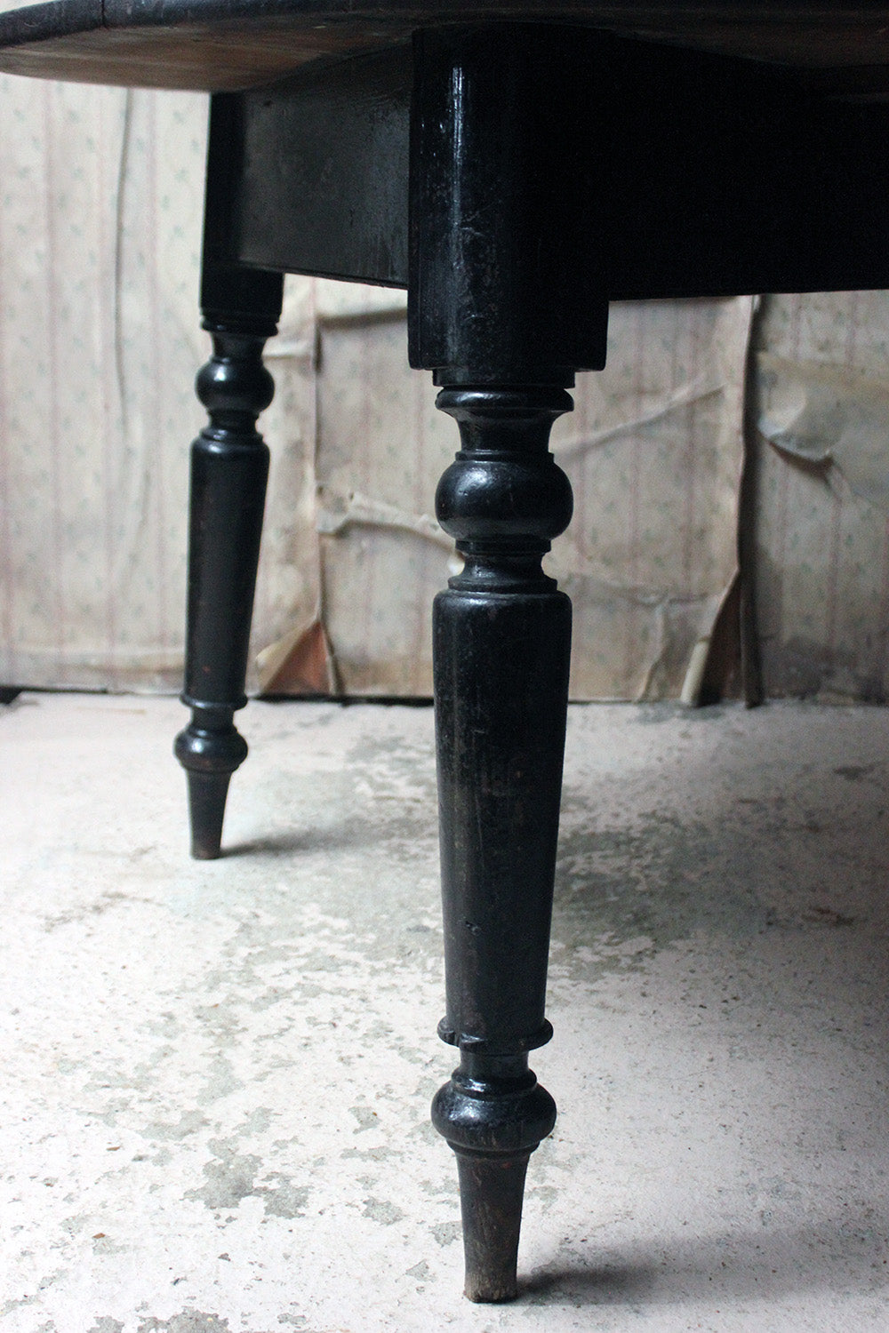 A 19thC Painted Pine Cricket Table c.1850-70