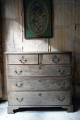 A George III Period Bleached Oak Chest of Drawers c.1790