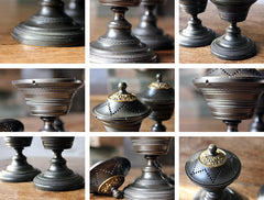 A Fine Pair of French Empire Bronze Perfume Burners c.1810
