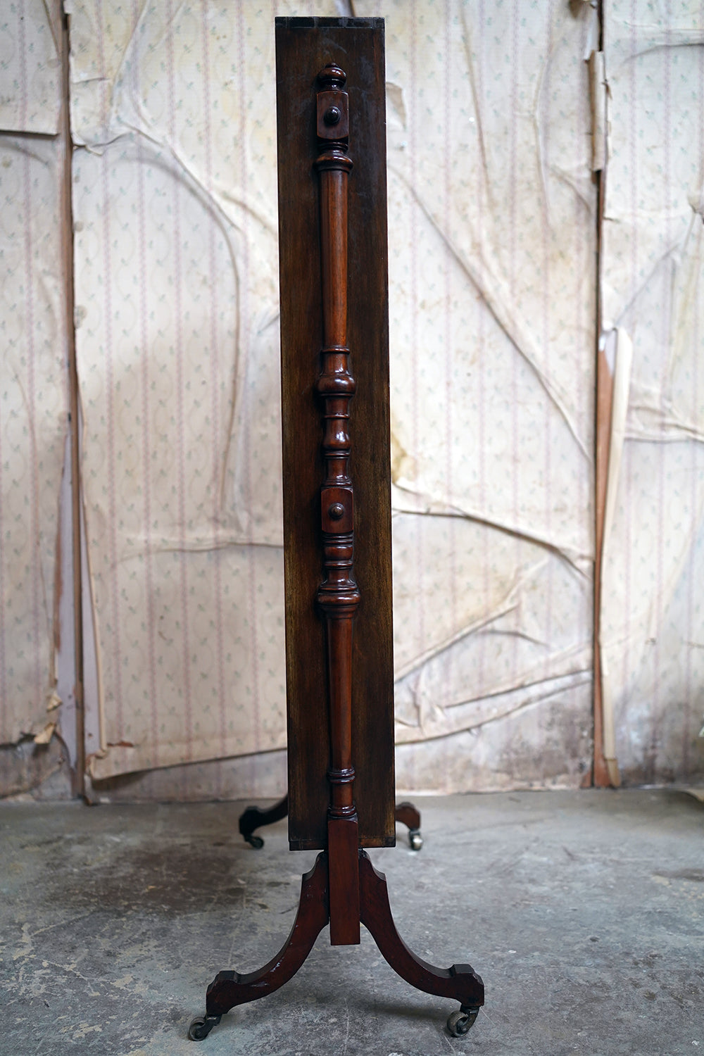 A Fine Victorian Taxidermy Butterfly-Mounted Cheval Fire Screen c.1880; Ex Pitt Rivers Museum