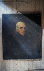 A George III Period Oil on Canvas Portrait of a Gentleman c.1790