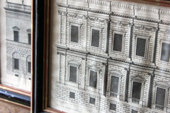 A Decorative Group of Five Illustrations of Country House Architectural Facades; Colen Campbell; 'Vitruvius Britannicus' c.1715 - 1725