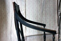 A Chinoiserie Decorated Elbow Chair by Druce and Co, London c.1910