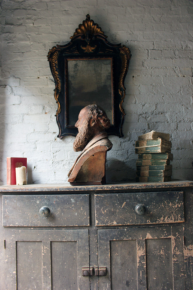 A Decorative Mid-Victorian Terracotta Bust of a Bearded Gentleman Signed 'A.COKE 1871'