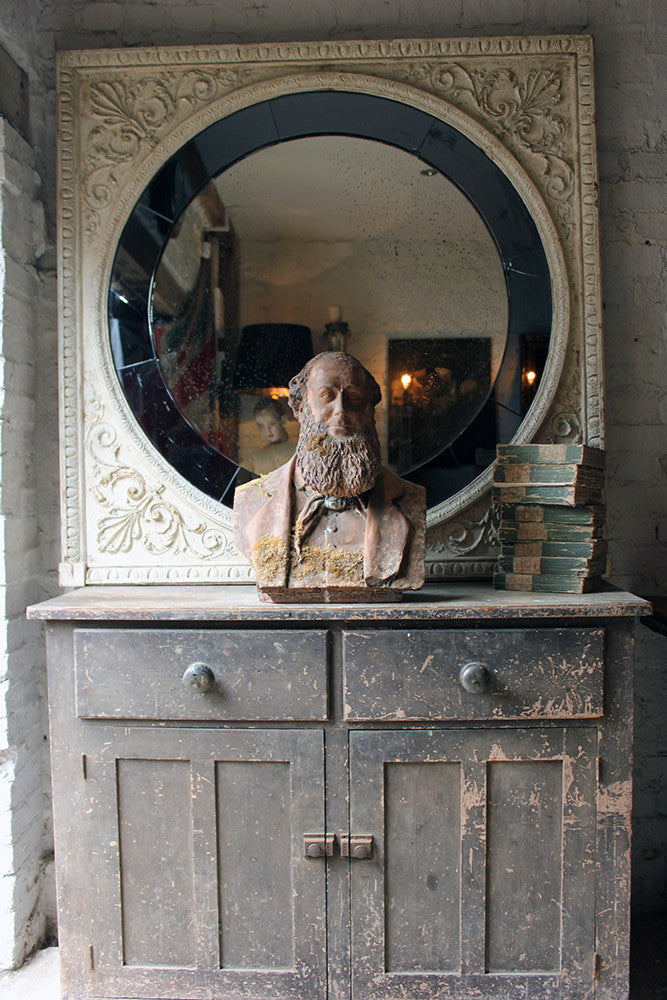 A Decorative Mid-Victorian Terracotta Bust of a Bearded Gentleman Signed 'A.COKE 1871'