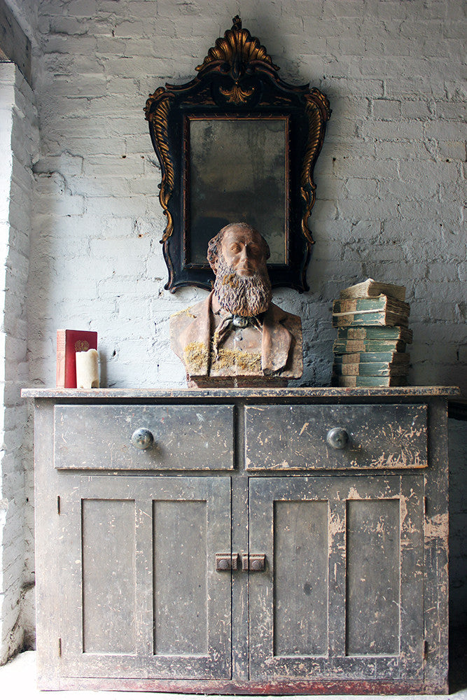 A Decorative Mid-Victorian Terracotta Bust of a Bearded Gentleman Signed 'A.COKE 1871'