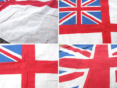 A British Vintage Royal Navy White Ensign Flag