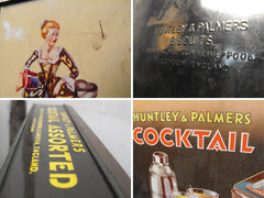A Collectable Pair of Vintage Huntley & Palmer Tins