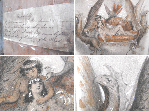 A Fine Original Pencil & Watercolour Painting by Paul Emile Becat, 1885-1960, with Inscription; "Sensibility"