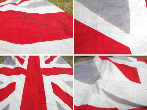A Good British Vintage Printed Union Jack Flag