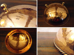 A Dryad Arts & Crafts Hammered Copper Bowl Designed by William H Pick