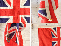 A Fine Quality British Antique Royal Navy Red Ensign Flag c.1920