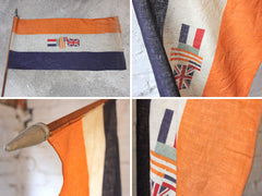 A Good British Empire Union of South Africa Flag Mounted on a Pole