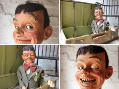A Fine Quality Early 20th Cased Ventriloquist's Dummy; 'The Davenport No.2' by Leonard Insull
