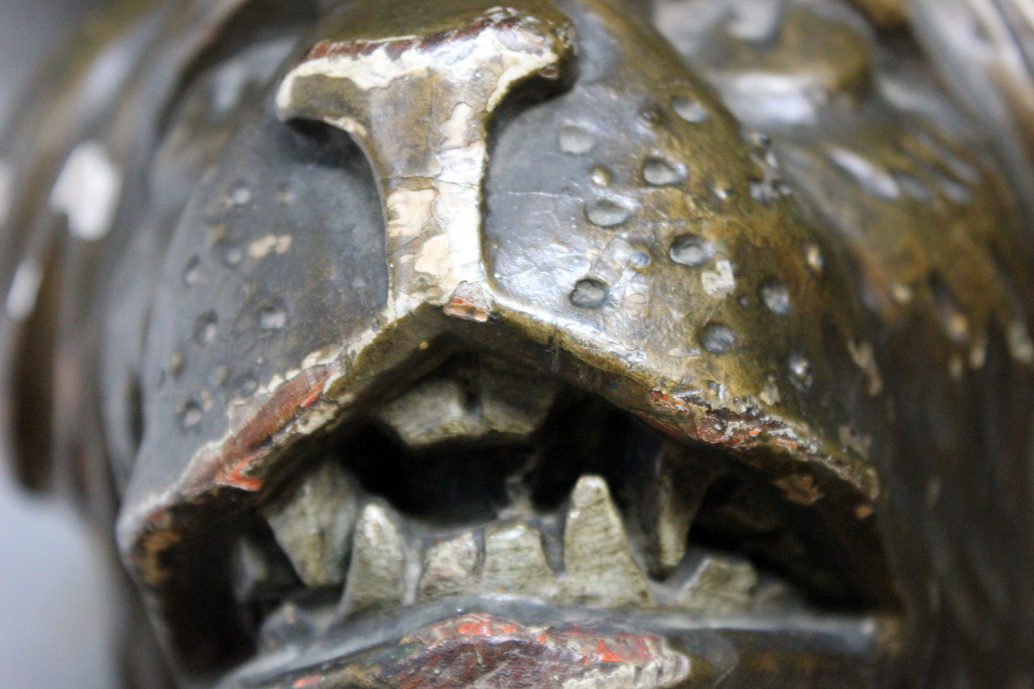 A c.1800 Carved Wood, Gesso & Parcel Gilt Heraldic Lion; The Cooper Penrose Estate, Ireland
