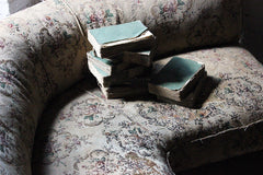 A Charming Edwardian Period Upholstered Corner Love Seat Sofa c.1900