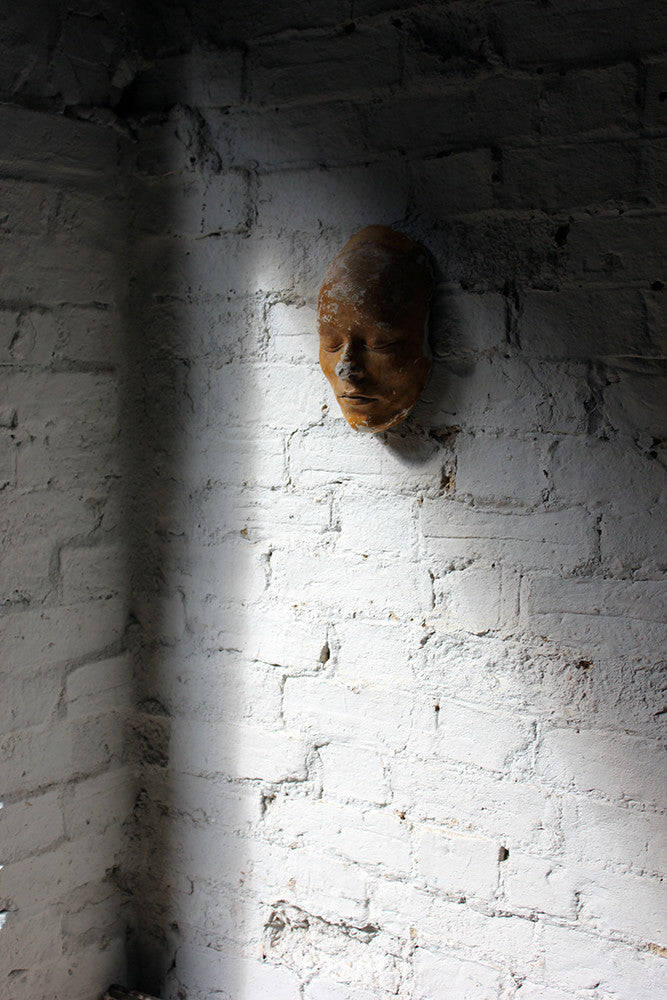 A Good 20thC Plaster Death Mask