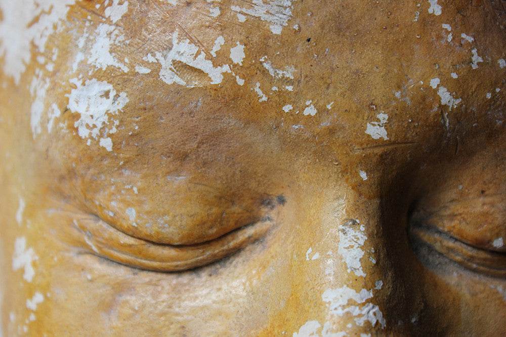 A Good 20thC Plaster Death Mask
