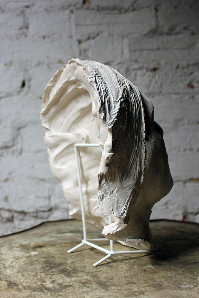 A Good Mid-20thC Plaster Death Mask of a Young Gentleman