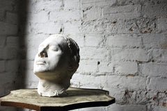 A Good Mid-20thC Plaster Death Mask of a Young Gentleman