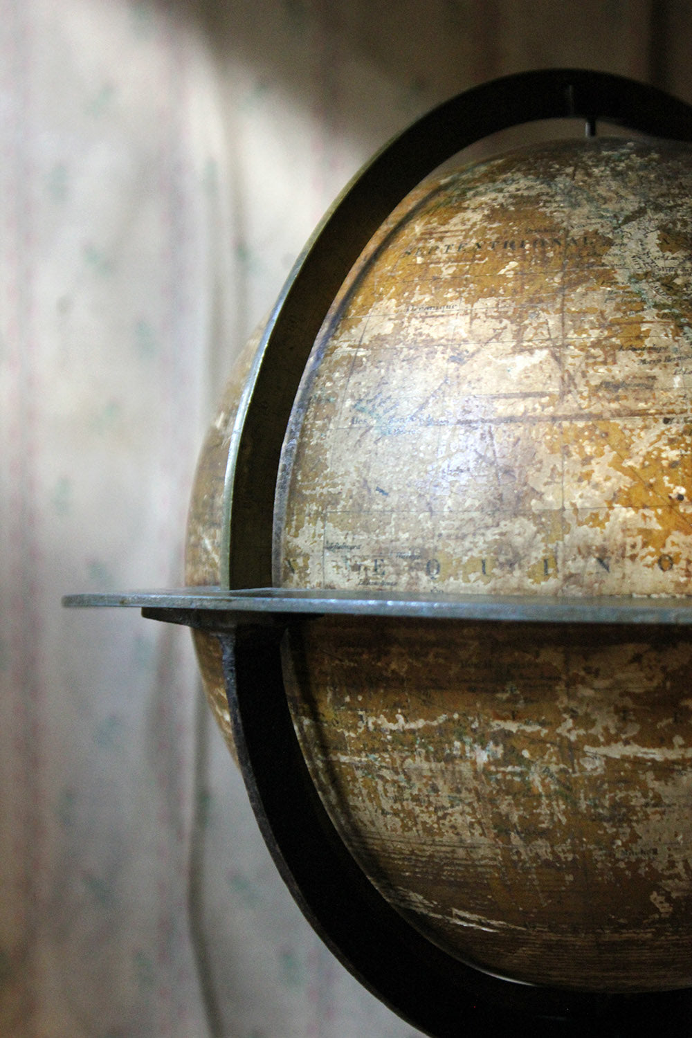A 19thC French Table Globe Prepared by Maison Dèlamarche Paris 1870