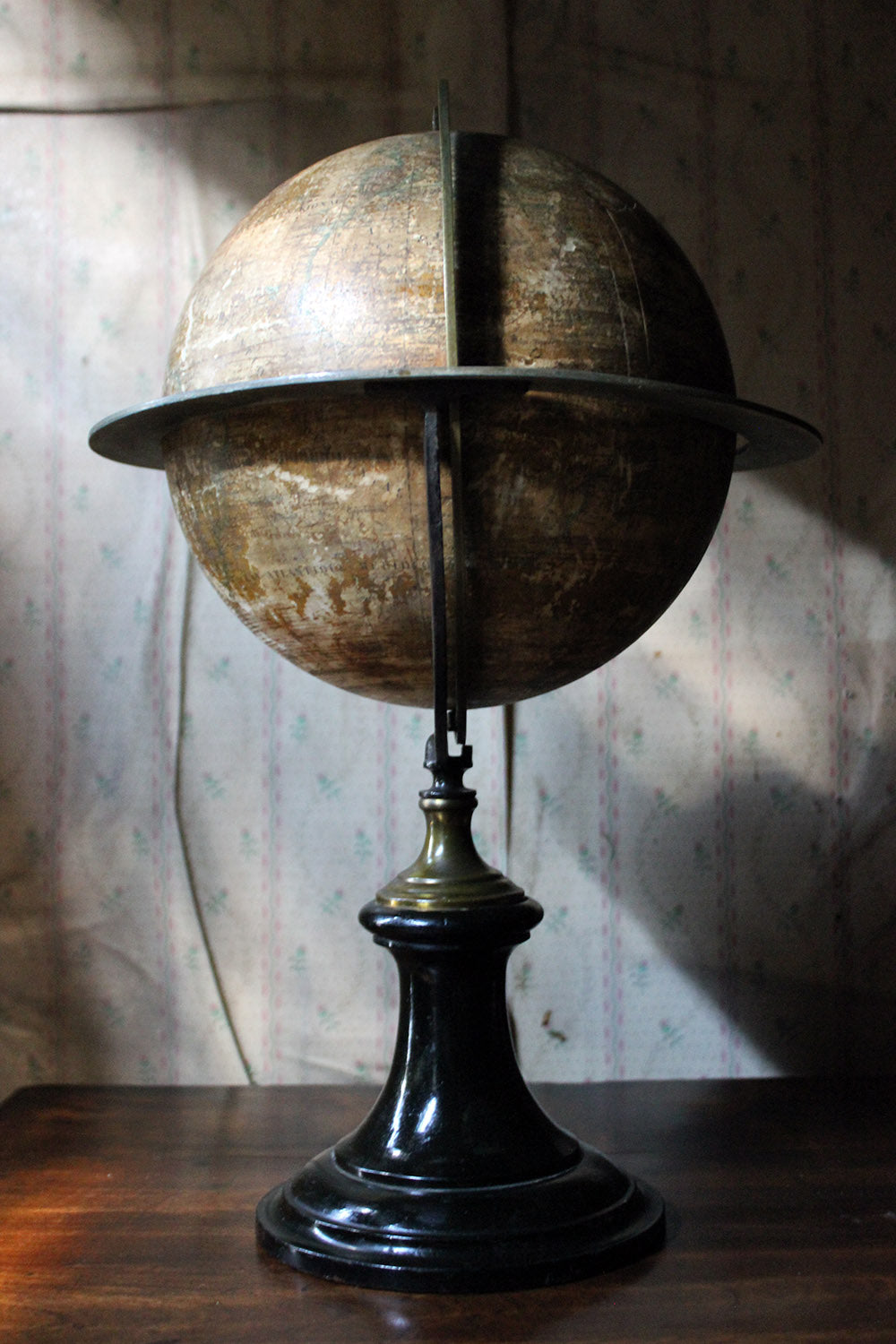 A 19thC French Table Globe Prepared by Maison Dèlamarche Paris 1870