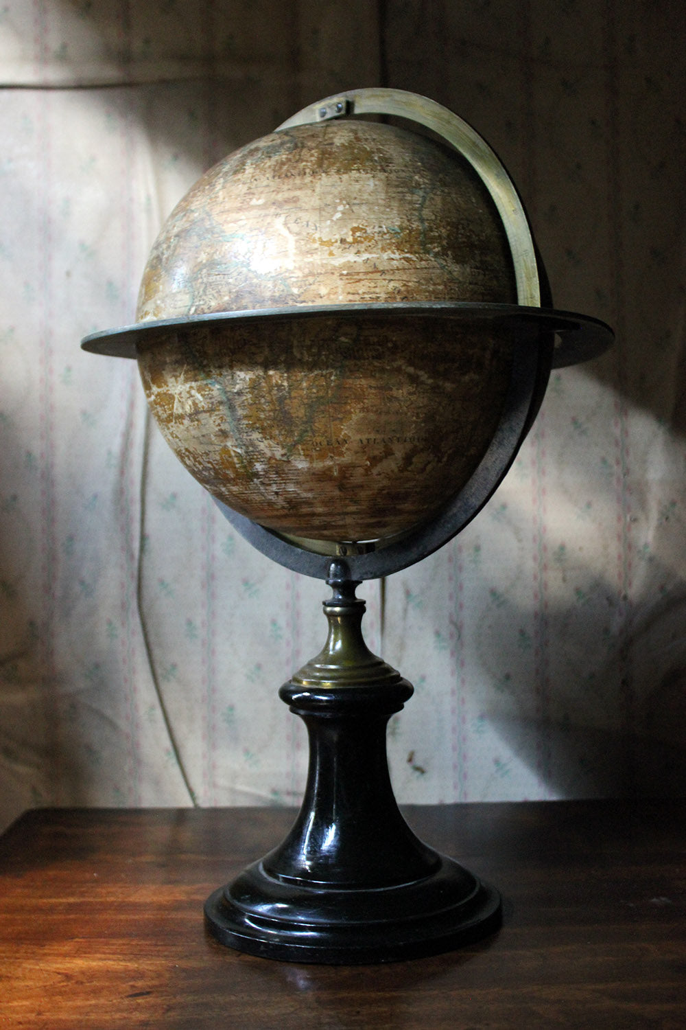 A 19thC French Table Globe Prepared by Maison Dèlamarche Paris 1870
