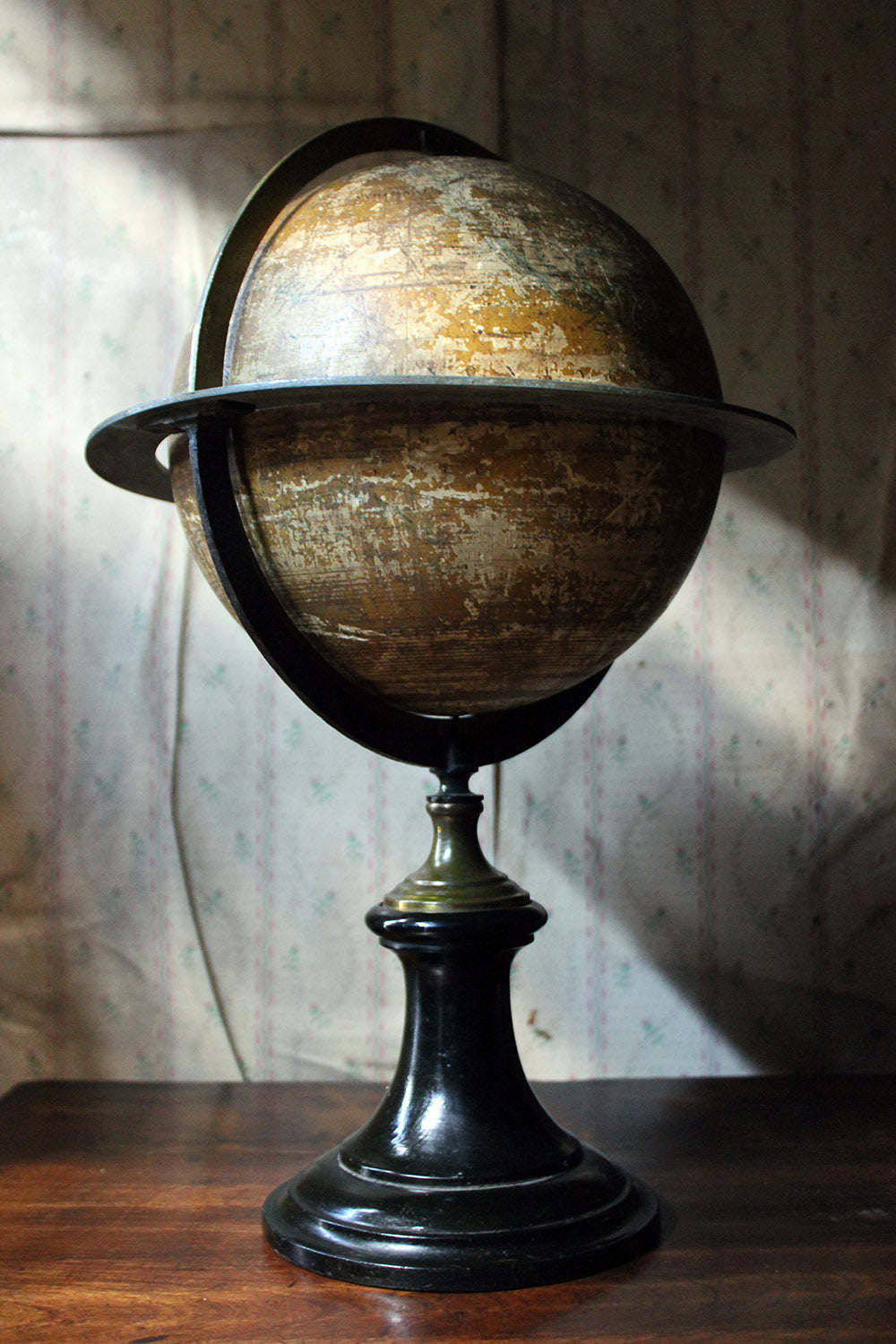 A 19thC French Table Globe Prepared by Maison Dèlamarche Paris 1870