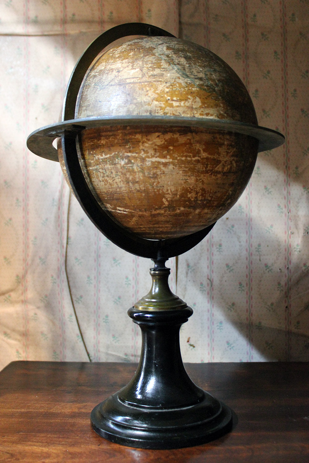 A 19thC French Table Globe Prepared by Maison Dèlamarche Paris 1870