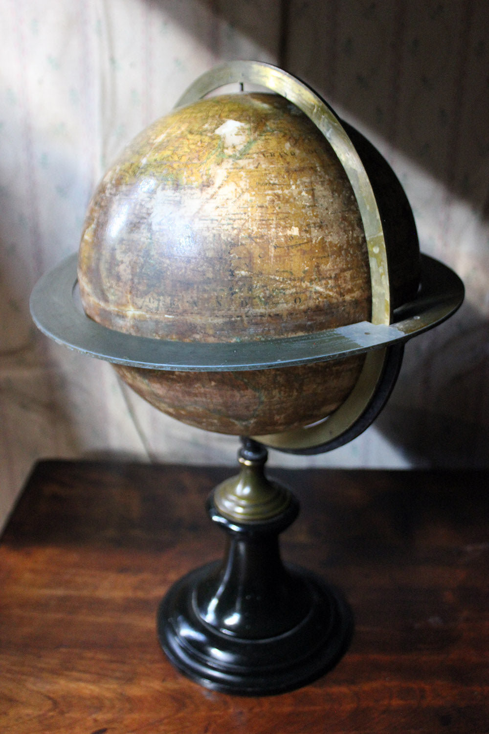 A 19thC French Table Globe Prepared by Maison Dèlamarche Paris 1870