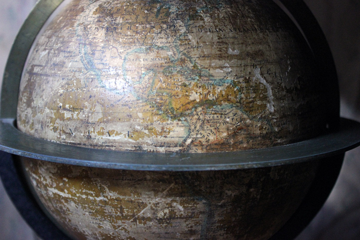 A 19thC French Table Globe Prepared by Maison Dèlamarche Paris 1870
