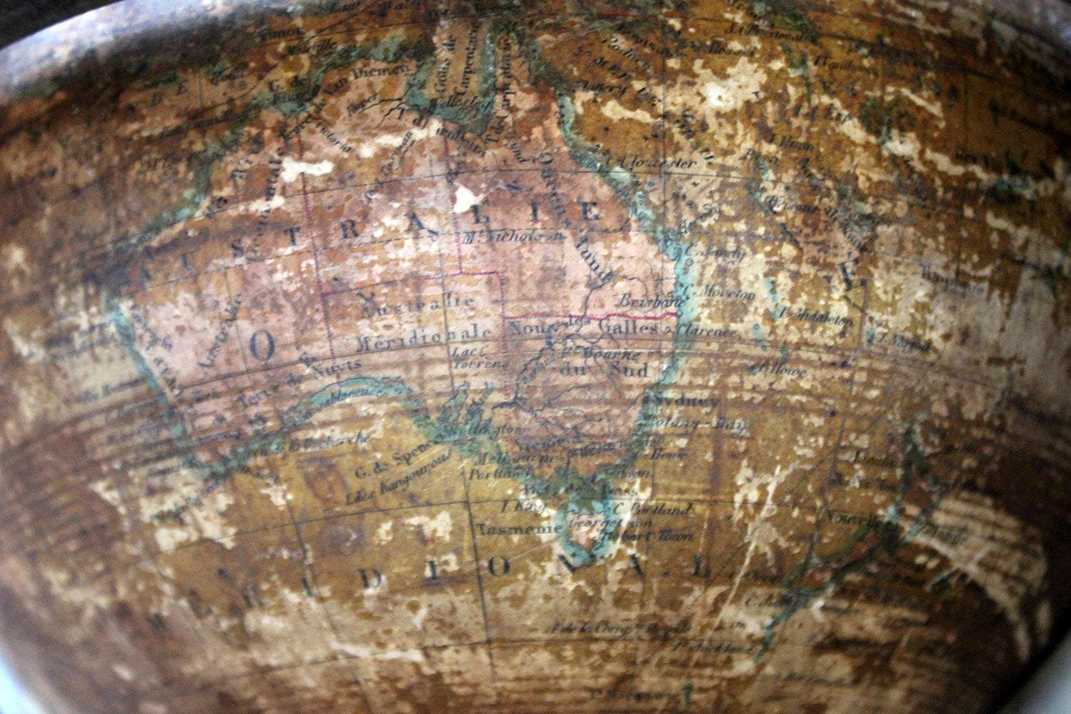 A 19thC French Table Globe Prepared by Maison Dèlamarche Paris 1870