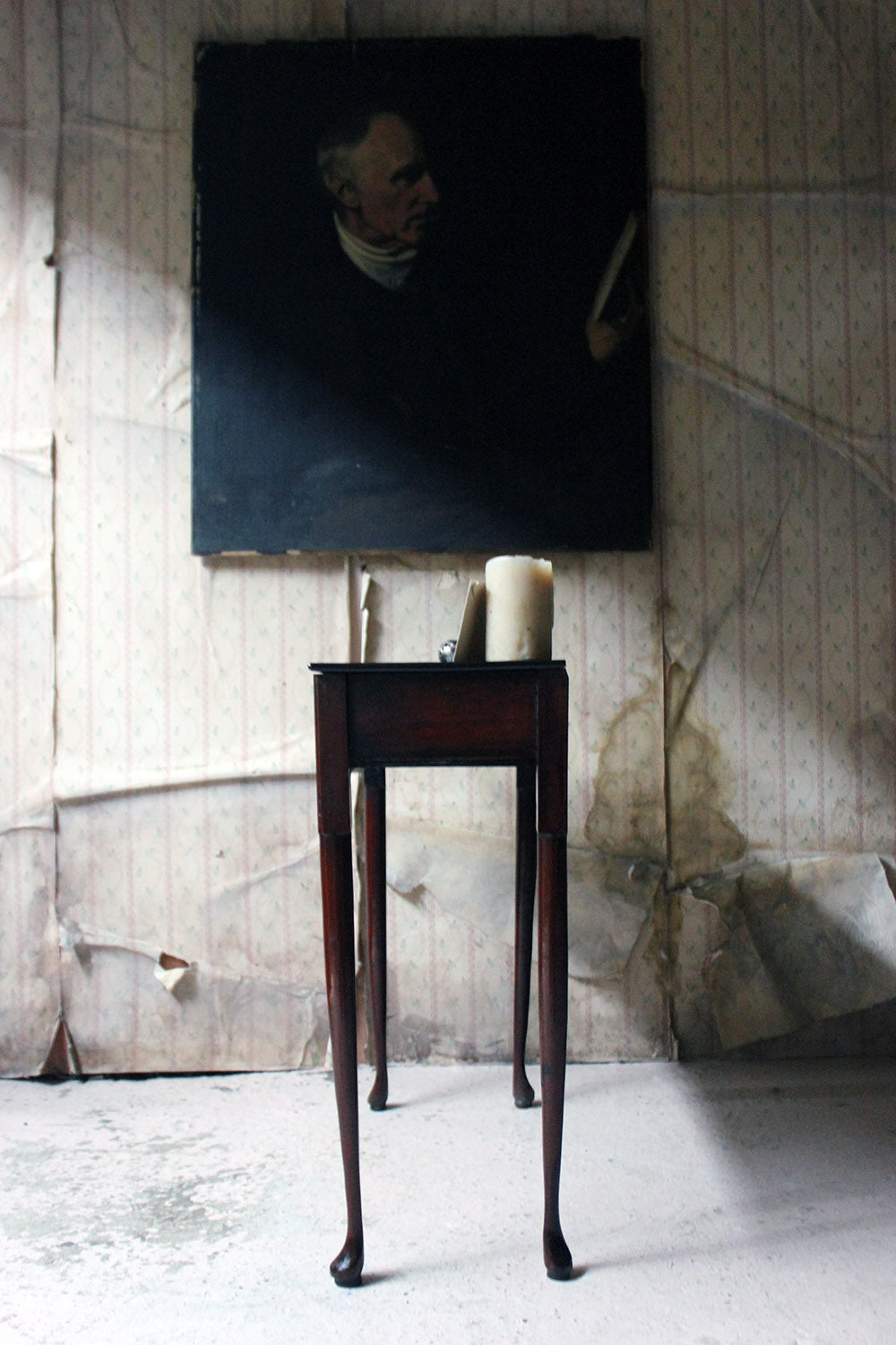 A Diminutive George II Provincial Mahogany Side Table c.1750