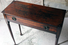 A Diminutive George II Provincial Mahogany Side Table c.1750