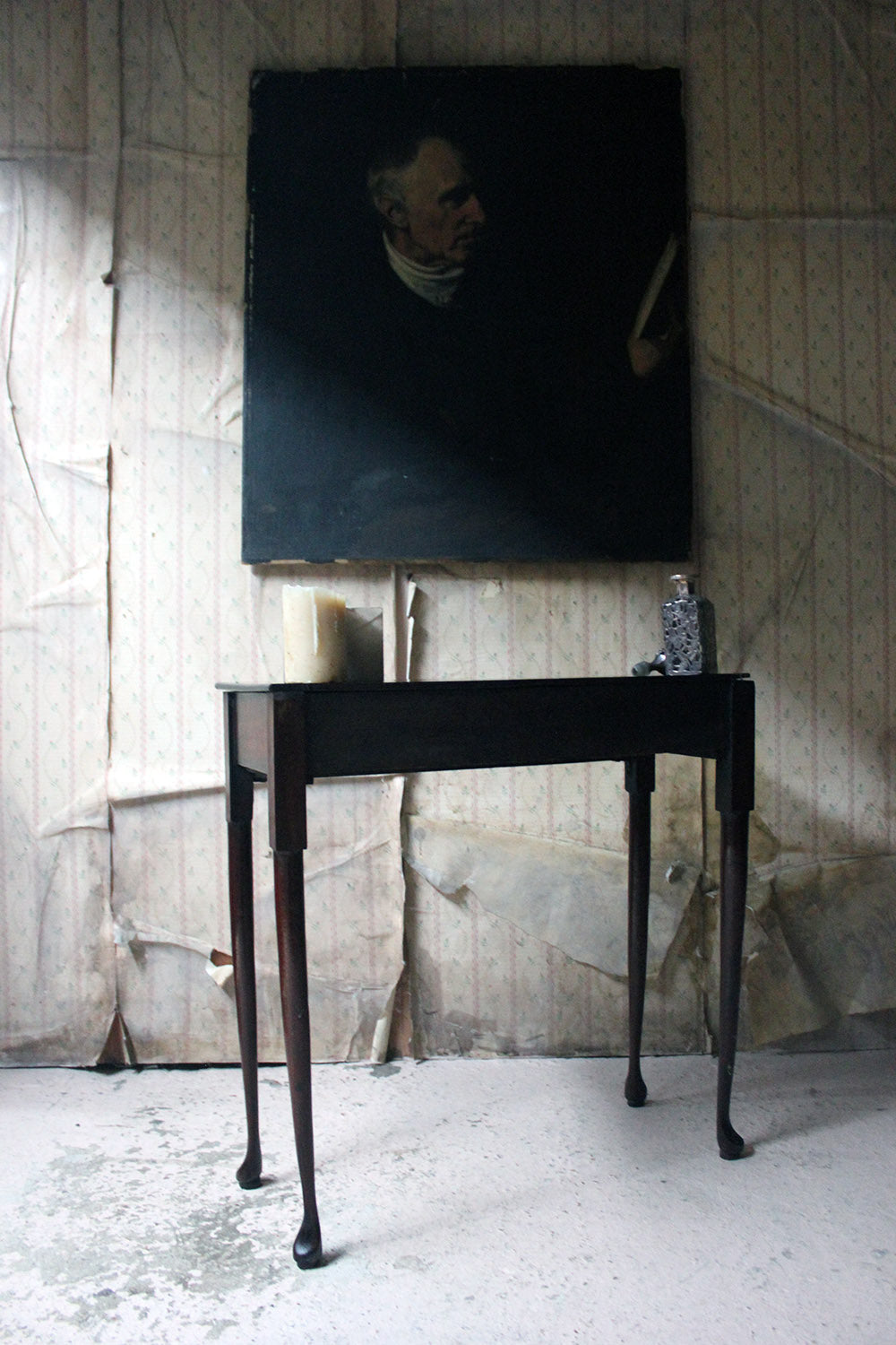 A Diminutive George II Provincial Mahogany Side Table c.1750