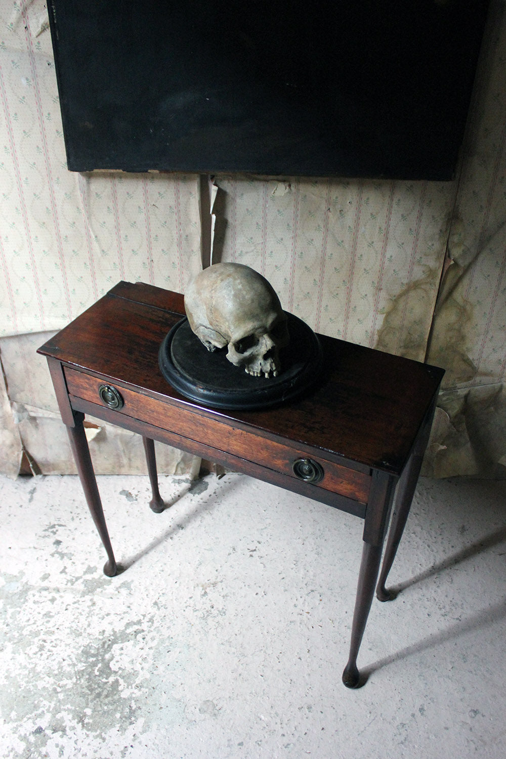 A Diminutive George II Provincial Mahogany Side Table c.1750