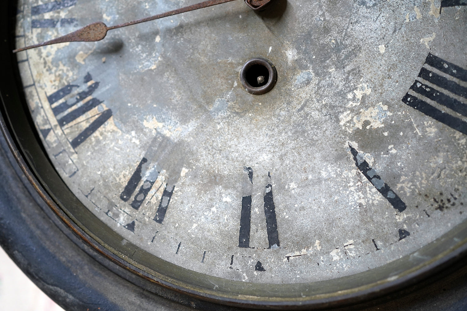 A Decorative Late Victorian Station Wall Clock c.1900