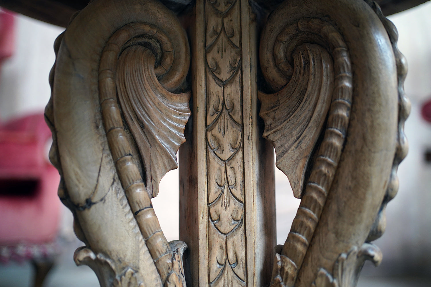 A 2nd Empire Period Fruitwood, Beech & Fior di Bosco Marble Guéridon c.1860