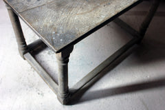 A 17thC Dry Oak Charles II Period Side Table c.1680