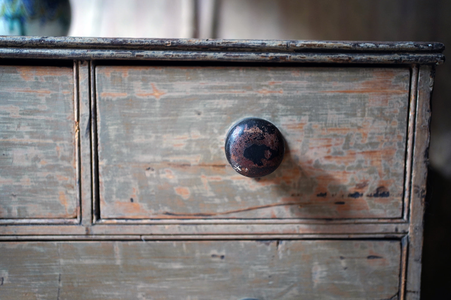 A George III Painted Pine Chest of Drawers c.1800-10