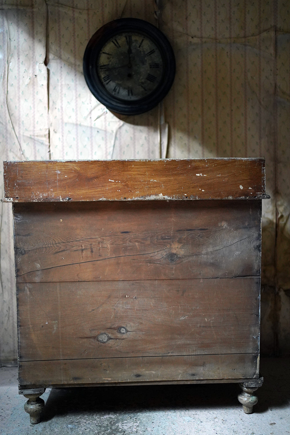 A Good 19thC Painted Pine Chest of Drawers