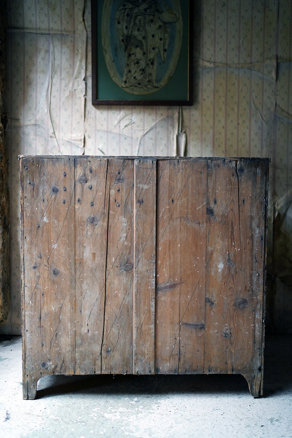 A George III Painted Pine Chest of Drawers c.1800-10