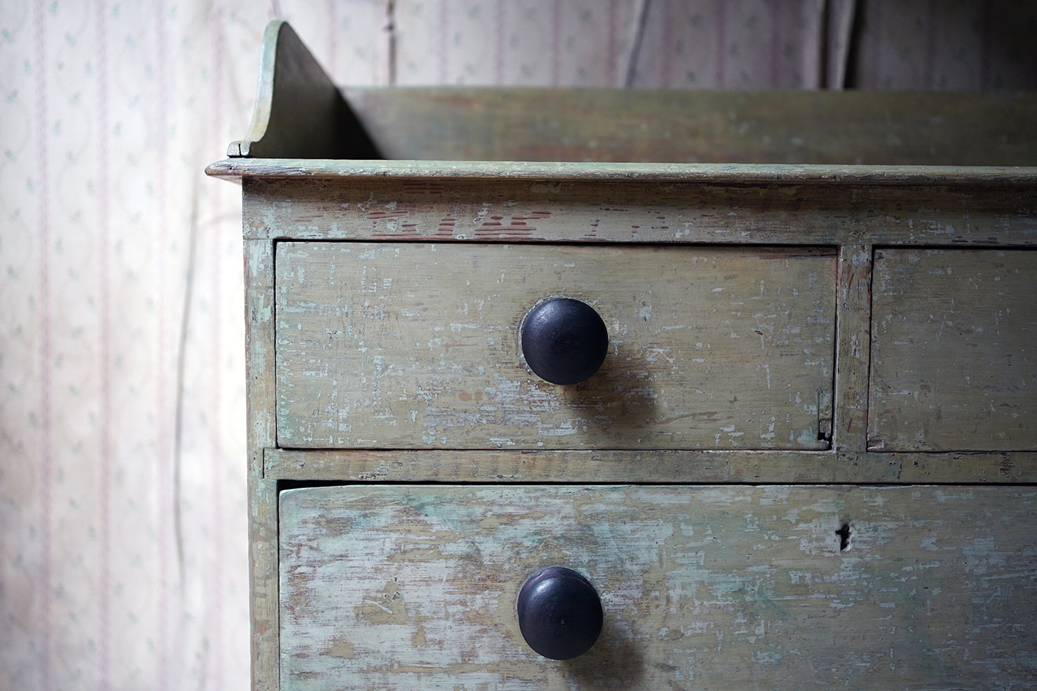 A Good 19thC Painted Pine Chest of Drawers