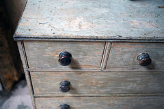 A George III Painted Pine Chest of Drawers c.1800-10