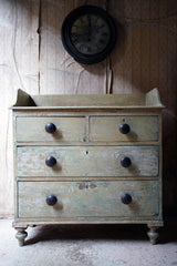 A Good 19thC Painted Pine Chest of Drawers