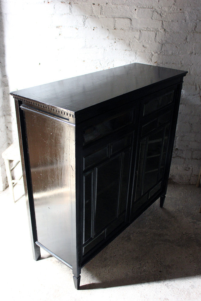 A Good Quality Aesthetic Movement Ebonised Cabinet in the Manner of E.W.Godwin c.1880
