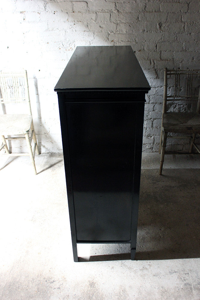 A Good Quality Aesthetic Movement Ebonised Cabinet in the Manner of E.W.Godwin c.1880