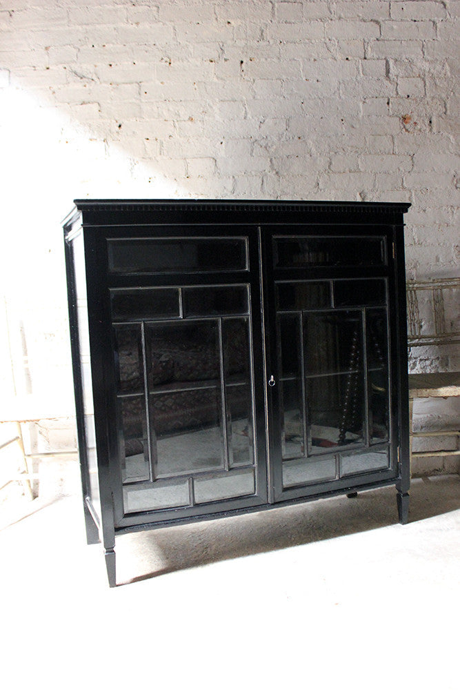 A Good Quality Aesthetic Movement Ebonised Cabinet in the Manner of E.W.Godwin c.1880